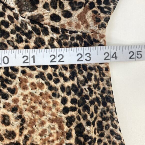 Ali Miles Open Front Animal Print Cardigan XL - Picture 6 of 8